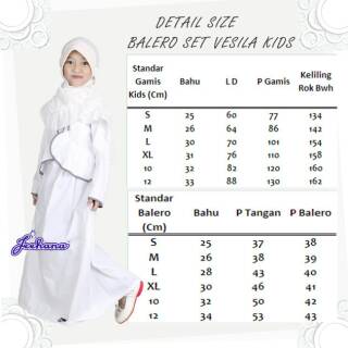 SALE Baju Gamis Putih Anak Bolero Set Vesila Kids Ori SALE Baju Gamis Putih Anak Bolero Set Vesila Kids Ori
