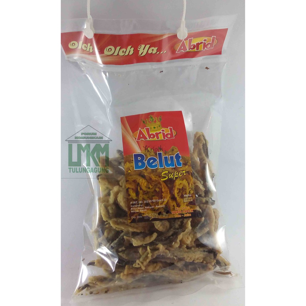 

Keripik Belut 300 gr