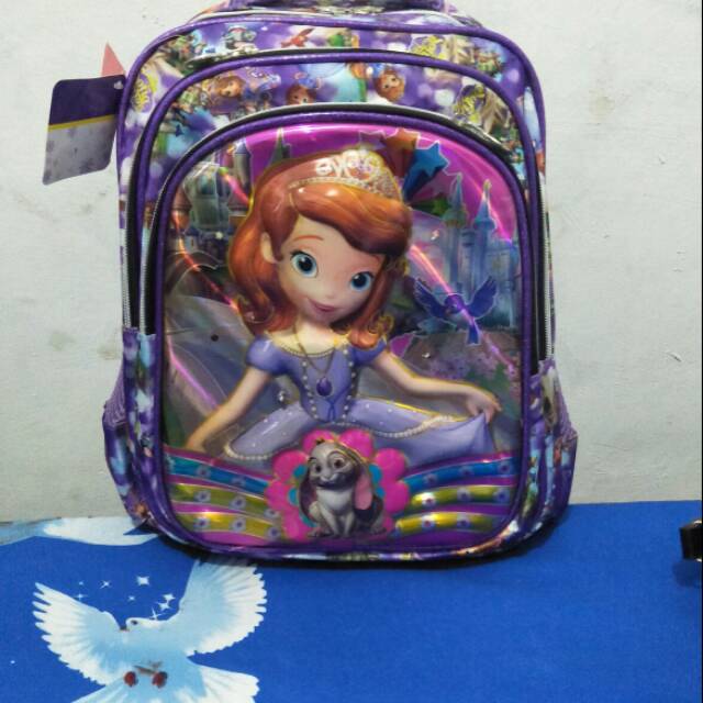 Tas ransel sofia free lampu+musik