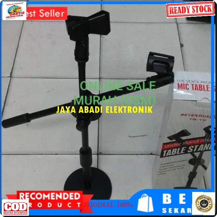 G111 STAND MIC BAHAN BESI 80 CM KAKI BULAT HOLDER MICROPHONE TEMPAT GANTUNG PENYANGGA ANTI JATUH  MIKROPON AKSESORIS KARAOKE AUDIO SOUND PRAKTIS DAN MUDAH DIPASANG BISA UNTUK SEGALA JENIS MICROPHONE HANDLE