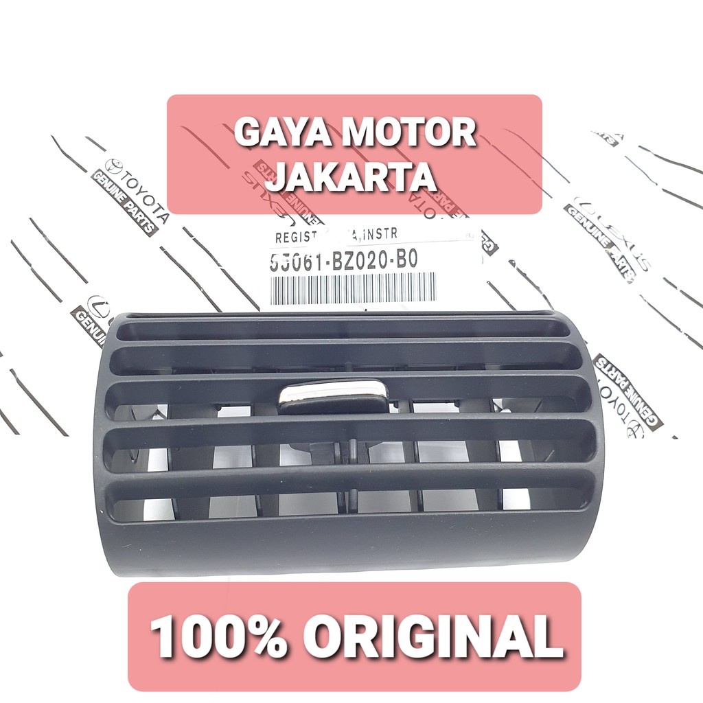 Grille-Grill AC Tengah Depan Avanza-Xenia 2004-2006 Hitam 55061-BZ020