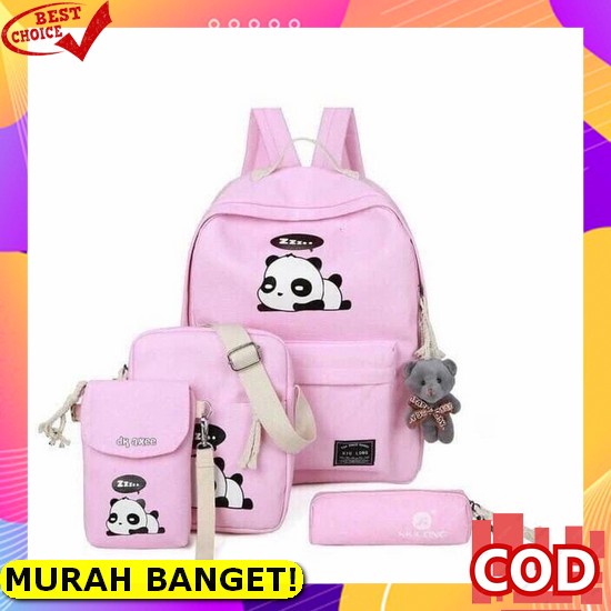 Tas Gendong Astronot Wanita Pria Tk Sd Smp Pink J4N9 Murah Korea Branded Best Seller Sale Premium C1