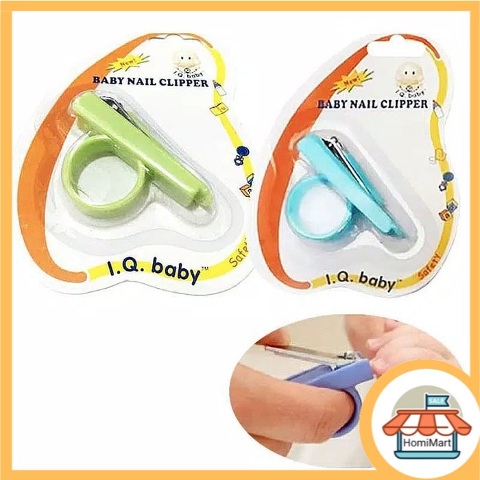 homimart I IQ Baby Nail Clipper Gunting Kuku Bayi Gunting kuku Kecil