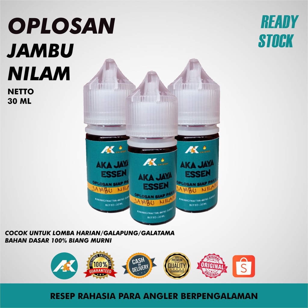 Jambu nilam/Essen ikan/Ikan mas