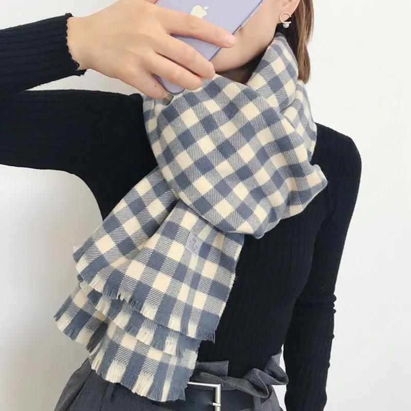 IMPORT WINTER LONG SHAWL SCARF WOMAN KIDS AUTUMN SPRING SYAL PANJANG WANITA ANAK MUSIM DINGIN