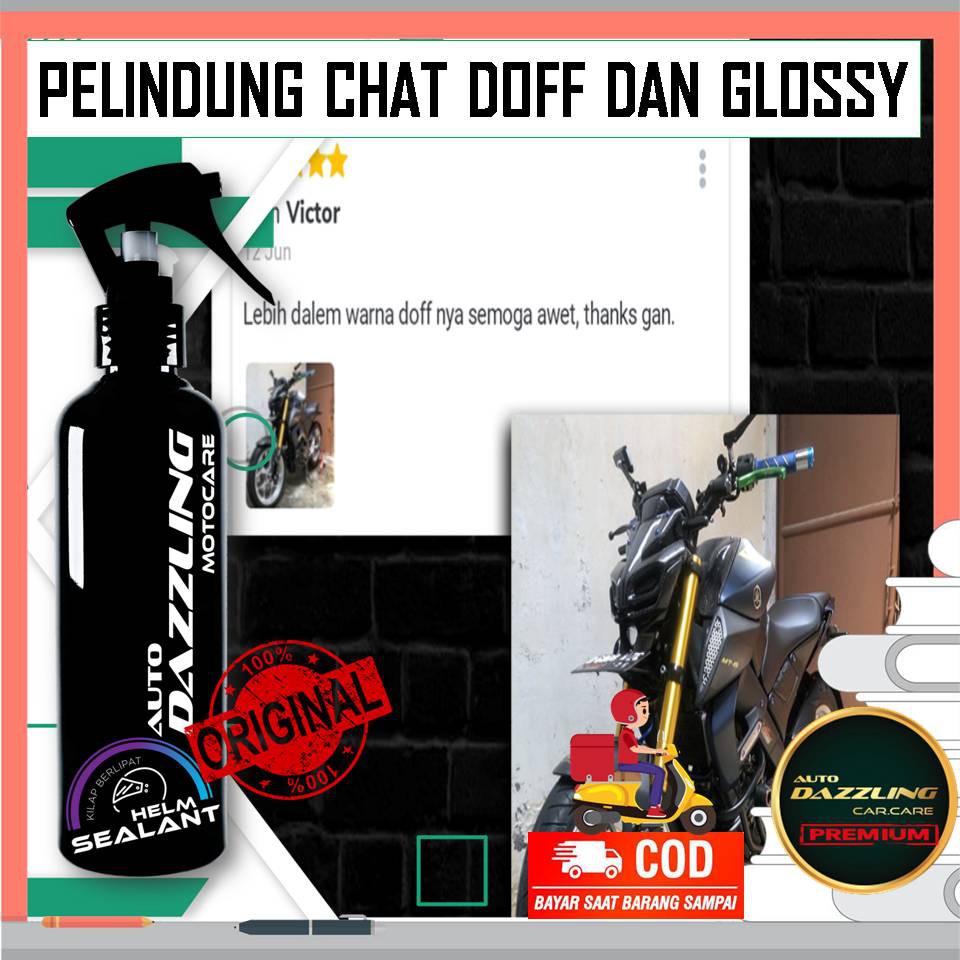 Pengkilap Penghitam Body Mobil Motor Permanen Semir Body Motor Doff Pembersih Kaca Mobil