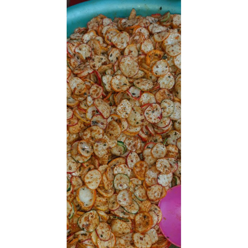 

seblak kering daun jeruk ukuran ½kg