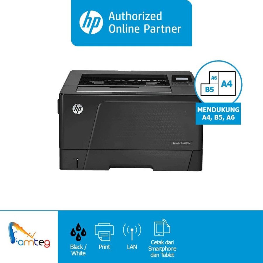 Jual HP Printer Laserjet Pro M706N | Shopee Indonesia