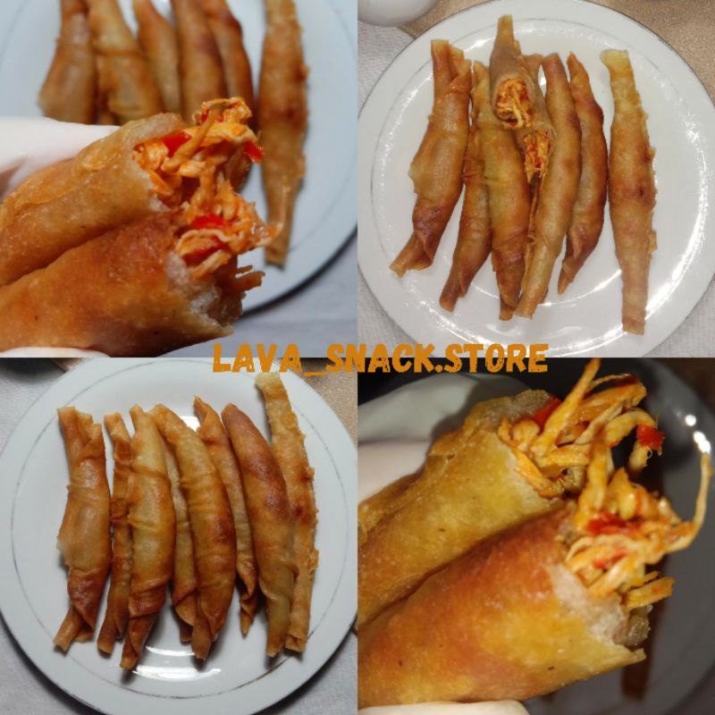 

SOTONG ISI AYAM SUWIR ( LAVA SNACK )