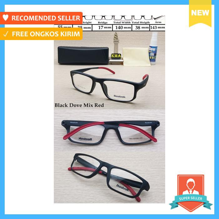 Kacamata Pria - Kacamata Reebok Kacamata Minus Frame Kacamata Minus Frame Lensa Reebok