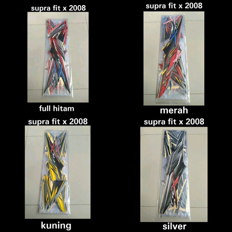 striping list body motor supra fit x 2008