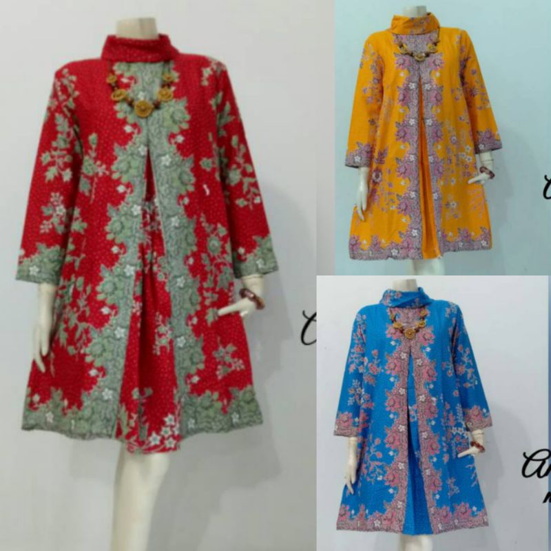 TUNIK BATIK SAKURA KELIR PRIMIS UNGGUL JAYA