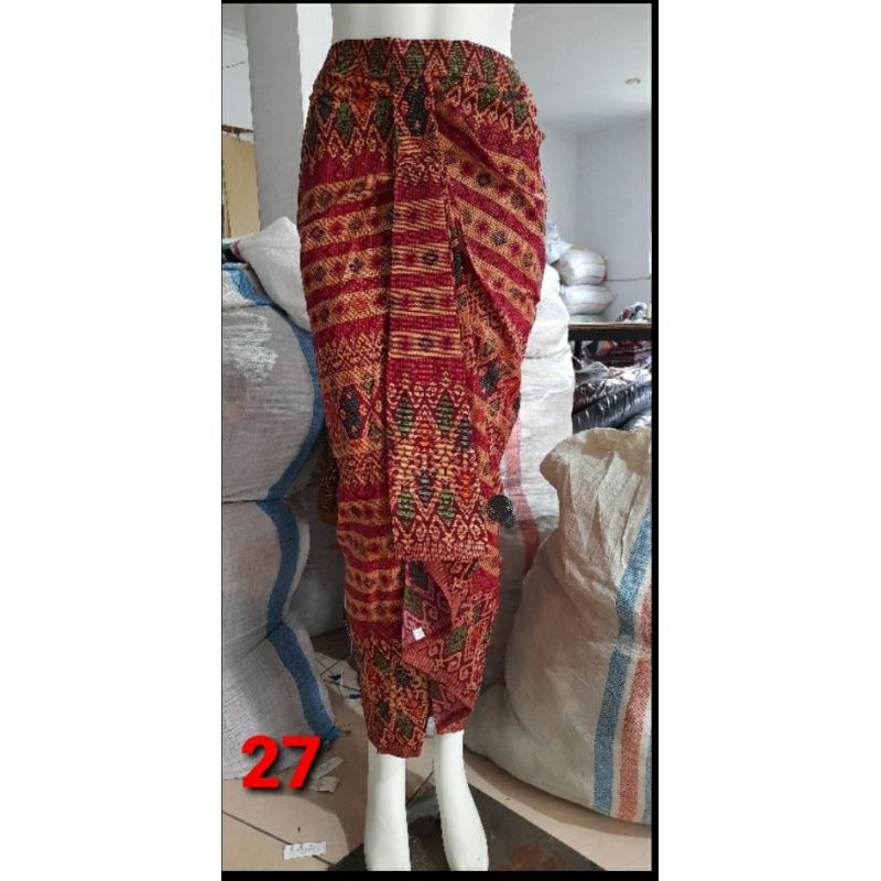 (2/3) Rok batik FOIL EMAS pinggang karet. Langsung pakai. Termurah produksi sendiri. KeroncongBusana-27