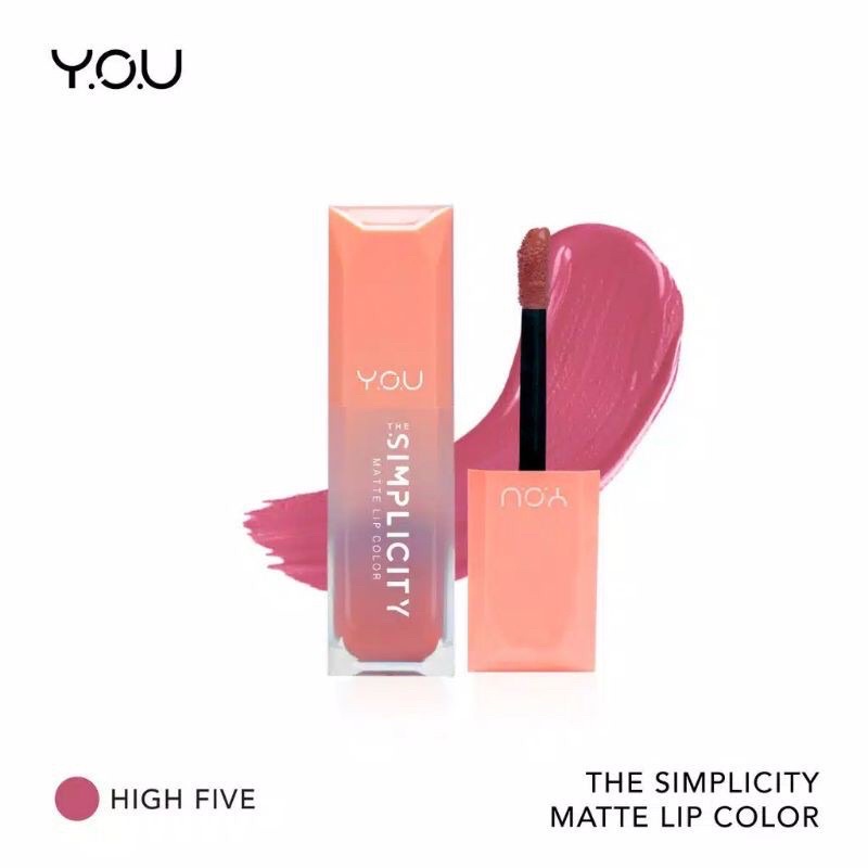 Kosmetik You The Simplicity Matte Lip Color By YOU Makeups | Lipcream Lipstick Lipstik