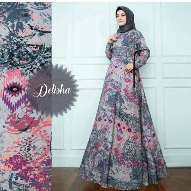 Sale Gamis murah. Best seller gamis etnik. Gamis etnik murah. Gamis monalisa etnik.
