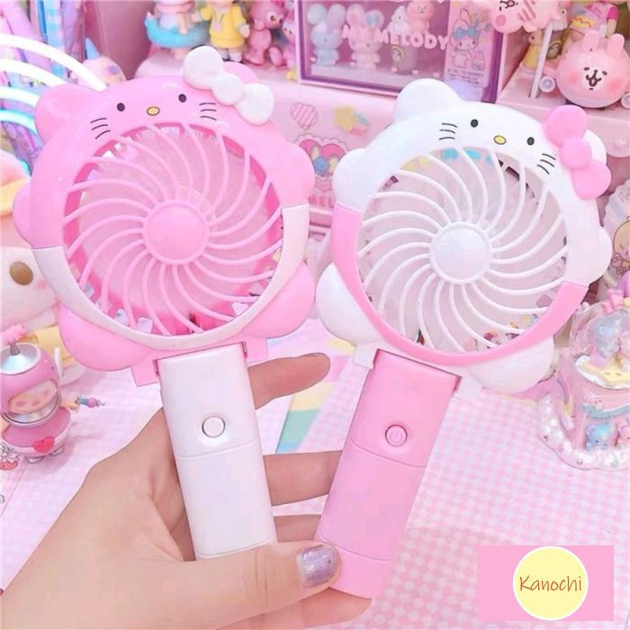 Kipas Mini Fan Cute Cartoon MINI FAN FAN PORTABLE KARAKTER