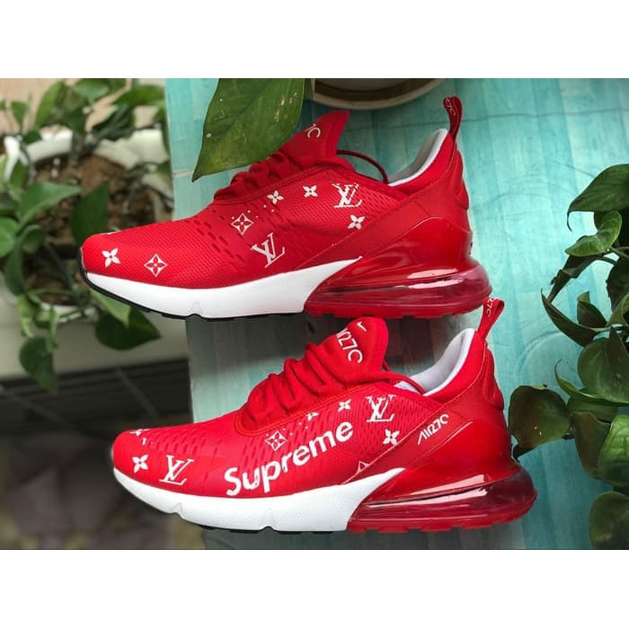 Dijual Nike Air Max 270 Supreme LV RED High Premium Original Diskon