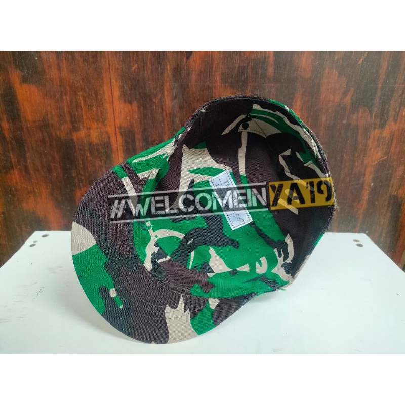 Topi Komando Loreng Malvinas Velbed Wol Premium [Terbaik]