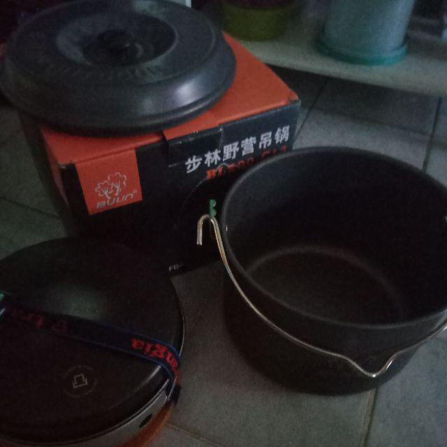 Hanging Camping Pot Bulin Bl200-c13 Panci Gantung 4l Panci Masak Outdoor Pendaki Camping Hiking