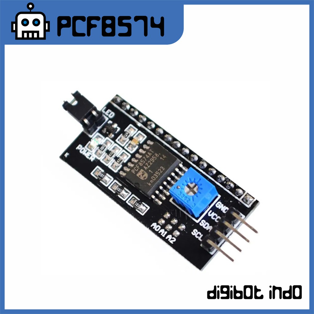 Jual PCF8574 LCD 16x2 I2C - PCF | Shopee Indonesia