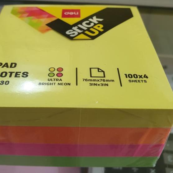 

ⅎ Post it 4 warna deli/stick up deli ➴