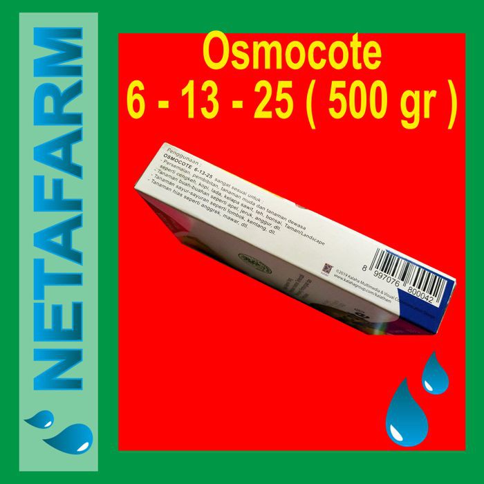 OSMOCOTE 6 - 13 - 25 500gr ( Pupuk Slow Release ) Bunga dan Buah