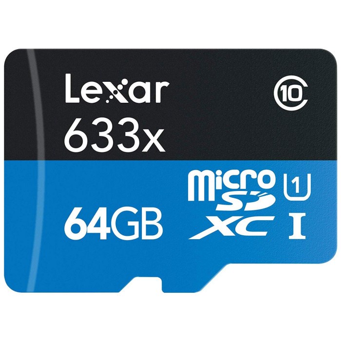 Lexar Microsd High-Performance 633x 32GB 64GB 128GB 256GB 512GB Garansi Resmi 5 tahun