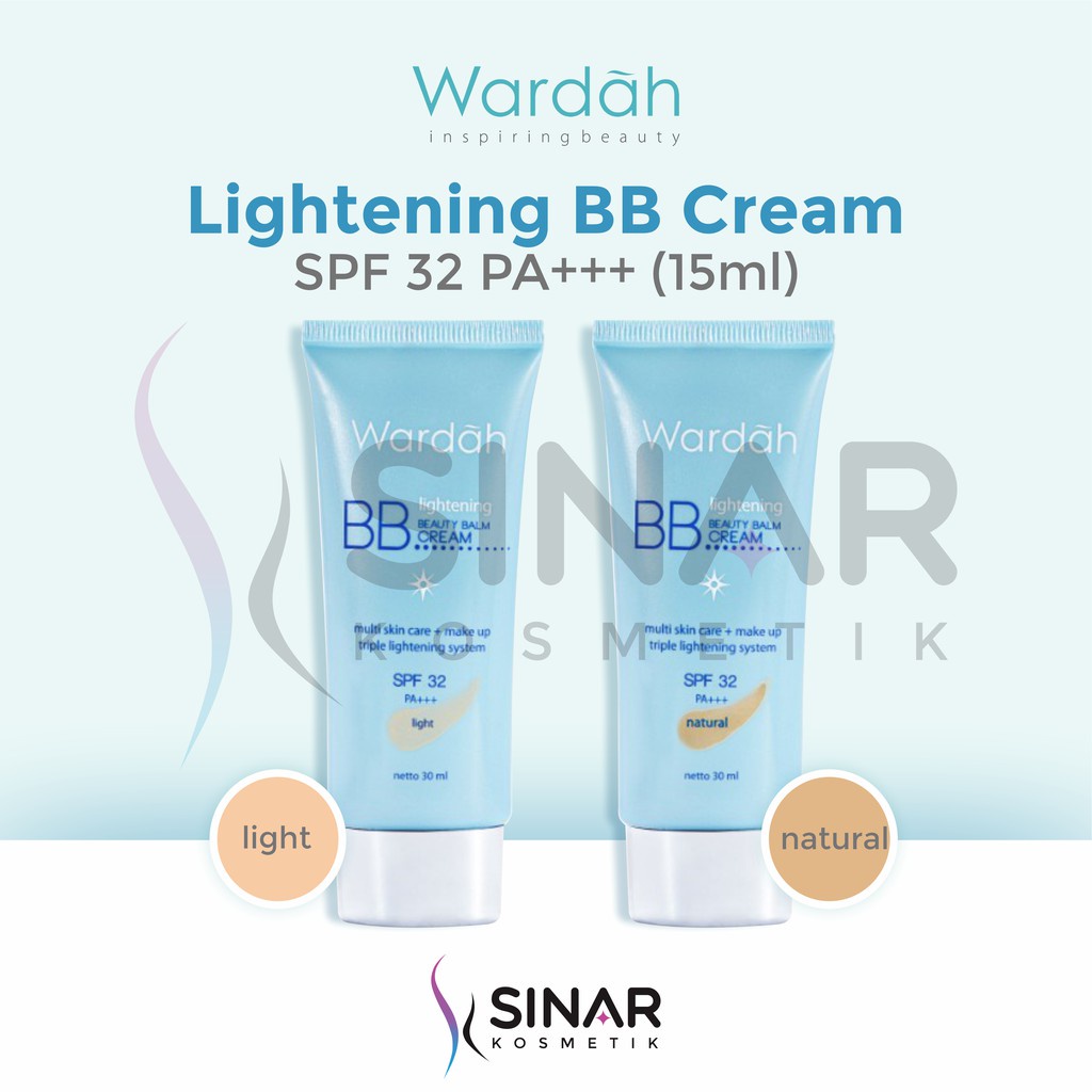 ✦SINAR✦ Wardah Lightening BB Cream SPF 32 PA +++