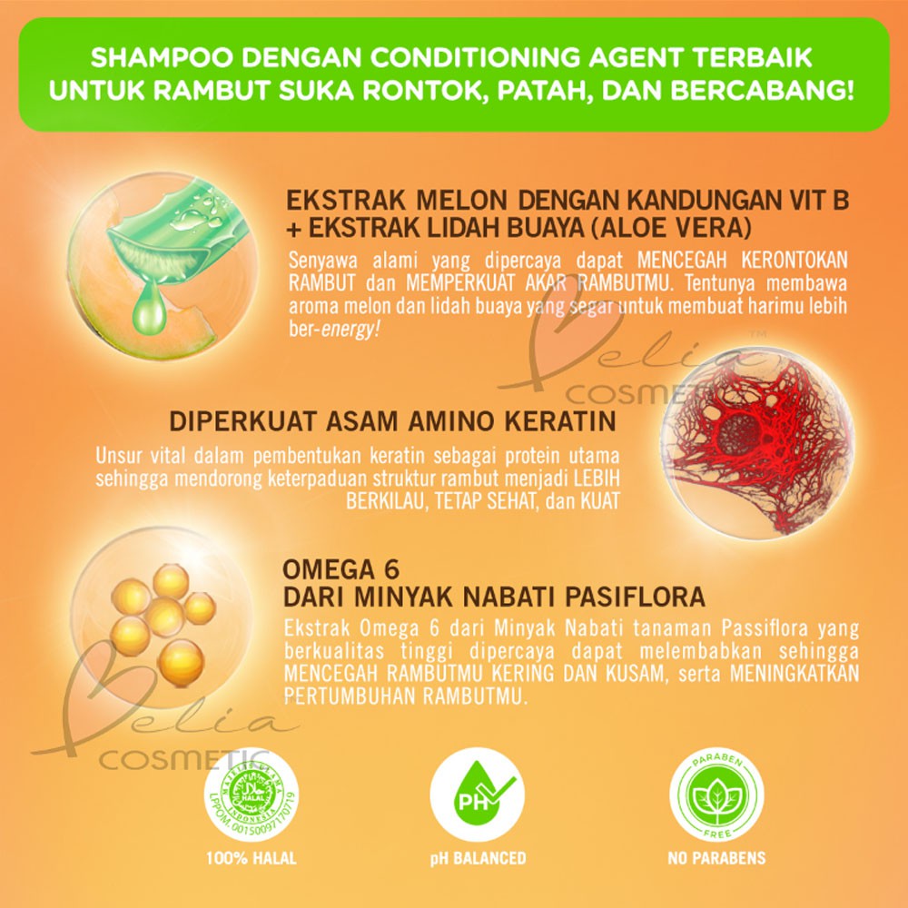 ❤ BELIA ❤ MAKARIZO Hair Energy Shampoo Sachet 10mL (2x5mL) | Fibertherapy Shampo Sampo