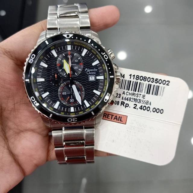 Alexandre Christie Jam Tangan Pria Type AC6482MC