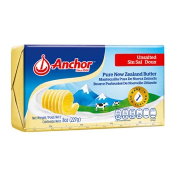 

Anchor pat unsalted 227gr