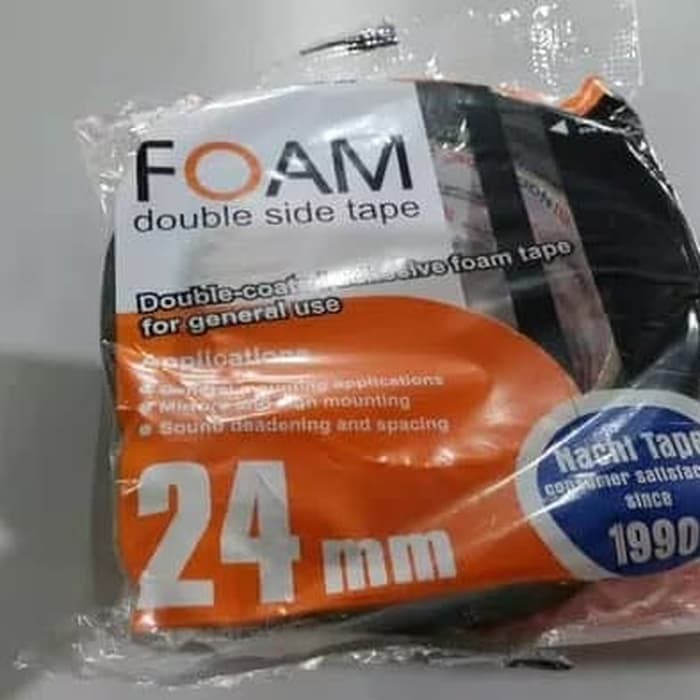 foam tape nachi 24mm - Hitam