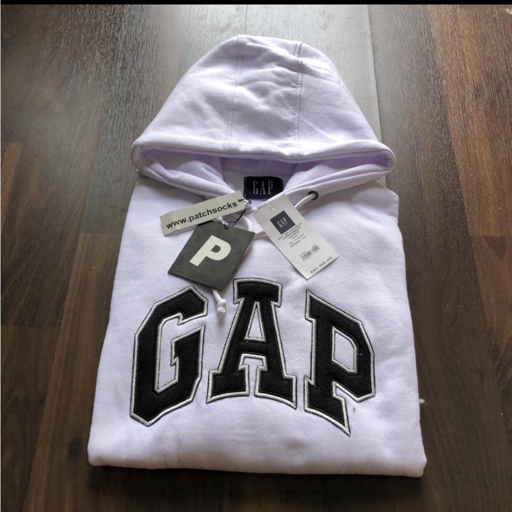 Jaket Hoodie GAP-Sweater Hoodie GAP Texs Bordir Original Distro Bahan Tebal