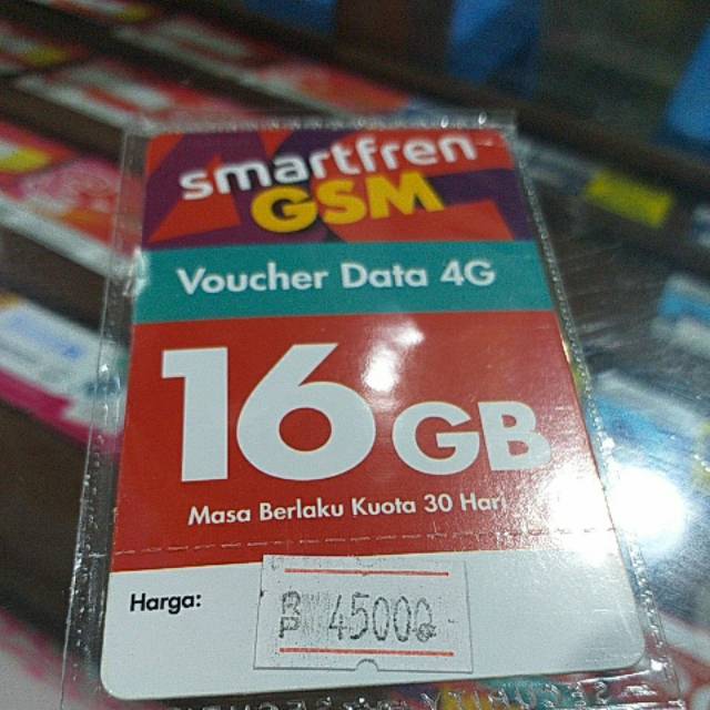 VOUCHER SMARTFREN 16GB