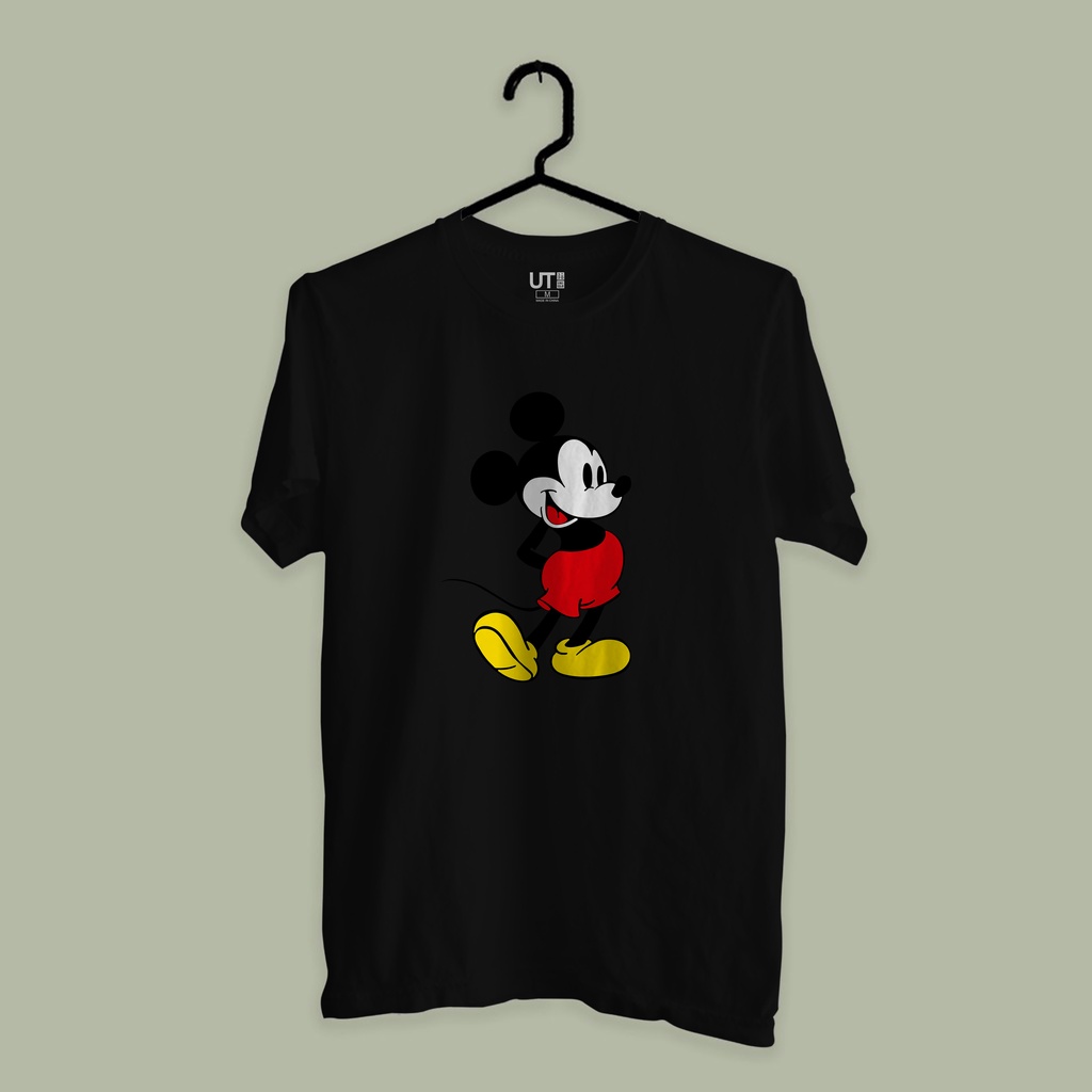 UNIQLO MICKEY MOUSE Premium T-Shirt Pria Wanita Dewasa