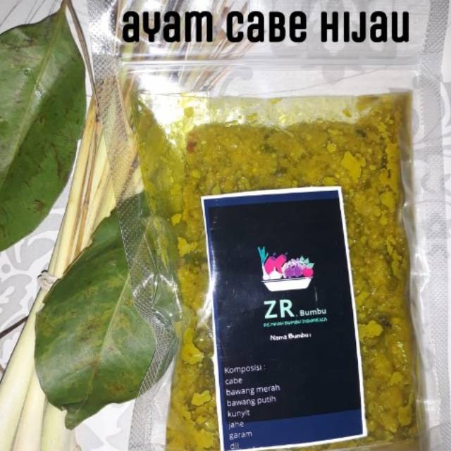 

Bumbu ayam cabe hijau