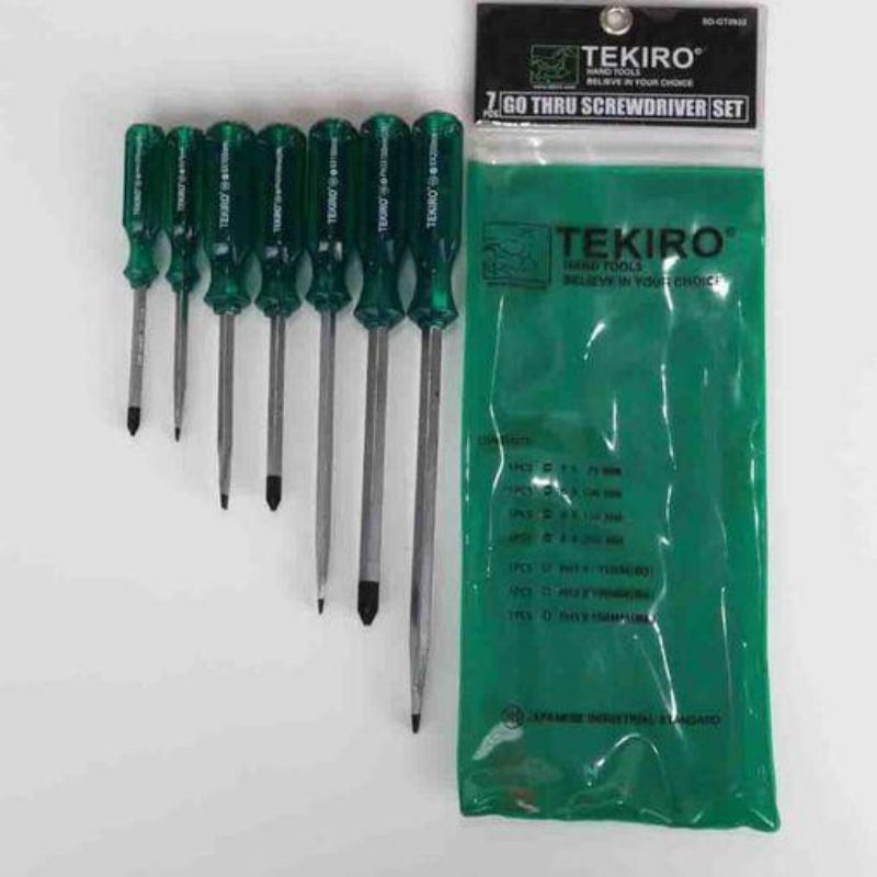 Tekiro Obeng Set 7 Pcs SD-GT 0932