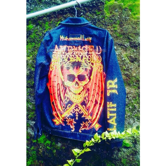 JAKET CUSTOM AVENGED SEVENFOLD EXCLUSIVE
