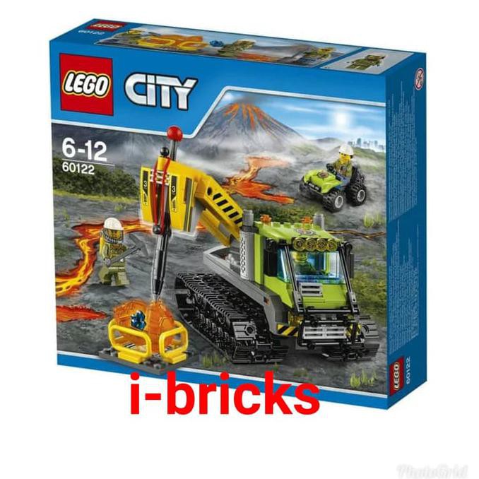lego 60122 city volcano crawler