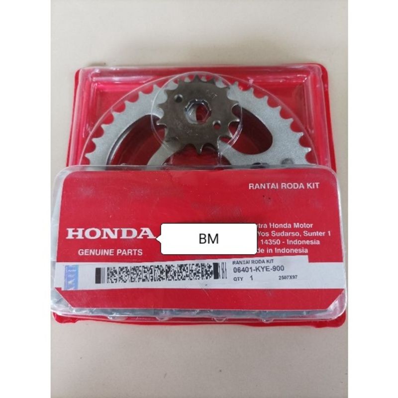 GEAR SET KYE GEAR SET HONDA MEGA PRO NEW VERZA CB 150 CB 150 OLD.
