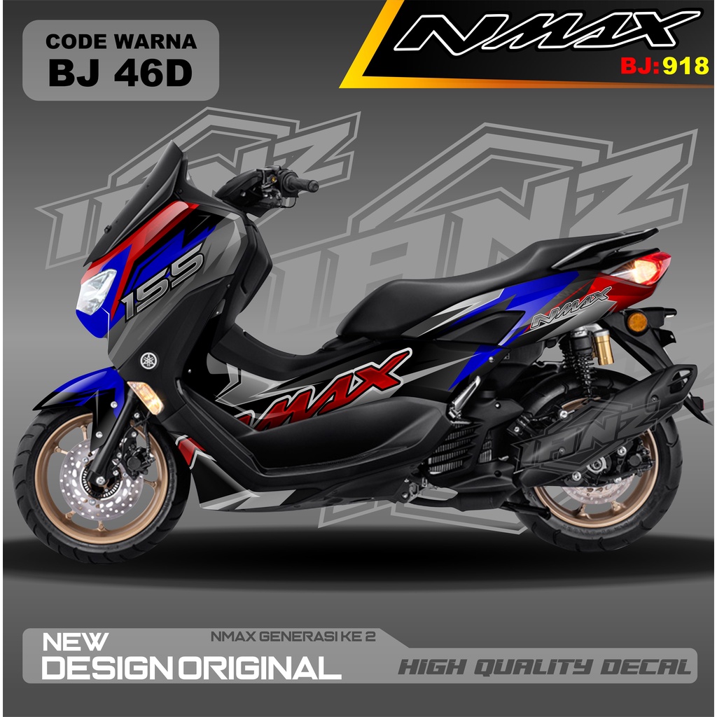 DECAL NEW NMAX FULL MOTOR / DECAL FULL BODY NMAX / DECAL STIKER FULL BODY NMAX / sticker nmax / decal nmax / stiker motor nmax / decal new nmax /STIKER DECAL NMAX TERBARU