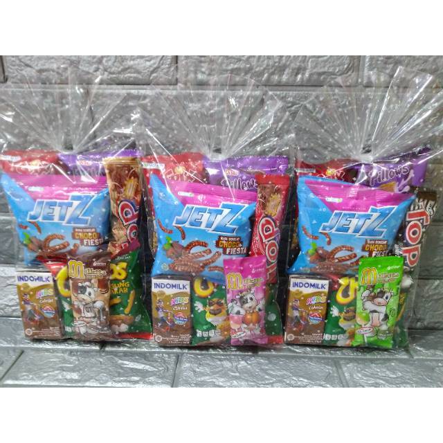 Bingkisan Snack Ulang Tahun Anak Hampers Ulang Tahun Paket Snack Hemat