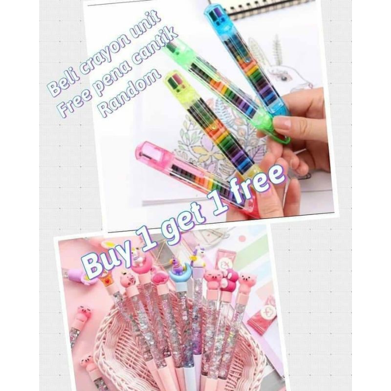 

Trystan. Crayon model pensil Gratis pen cantik