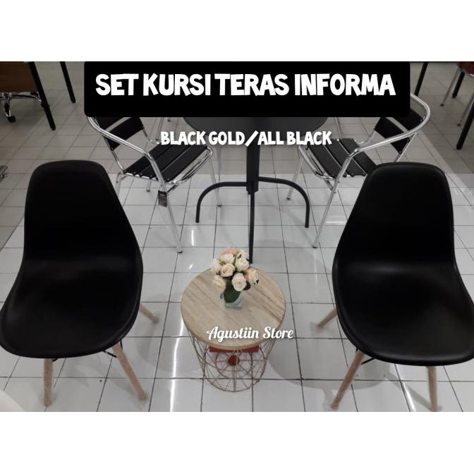 SET KURSI TERAS MINIMALIS INFORMA TERLARIS1111