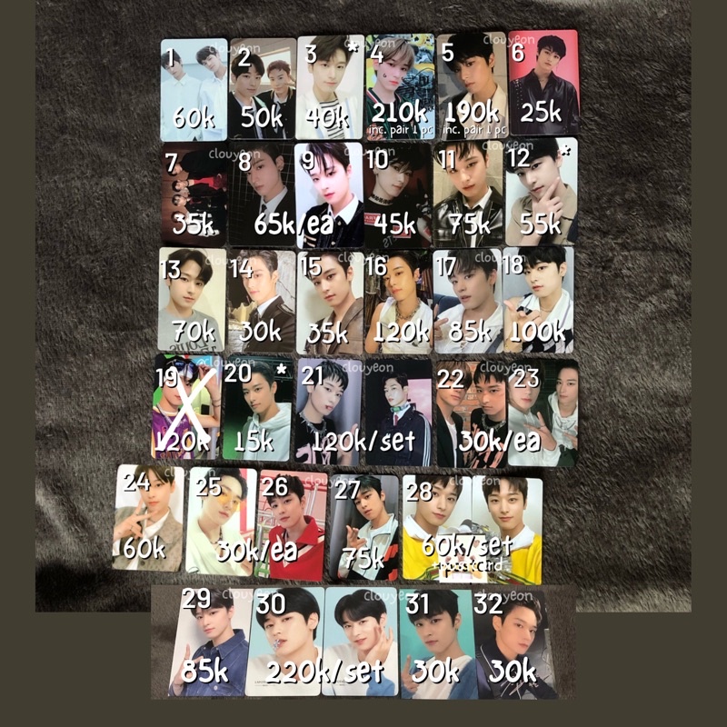 THE BOYZ JUYEON PHOTOCARD PC TC TRADING CARD MAKESTAR BEATROAD MIHWA THE FESTIVAL RTK KD KINGDOM EVE