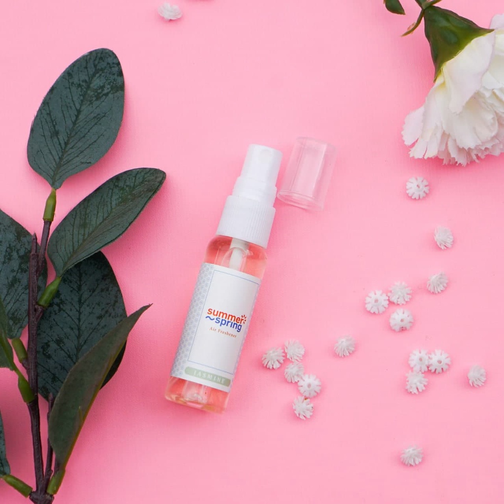 SummerSpring Spray Pengharum Mobil AC Aroma Jasmine Pewangi Ruangan Kamar Tidur Parfum Kamar Mandi