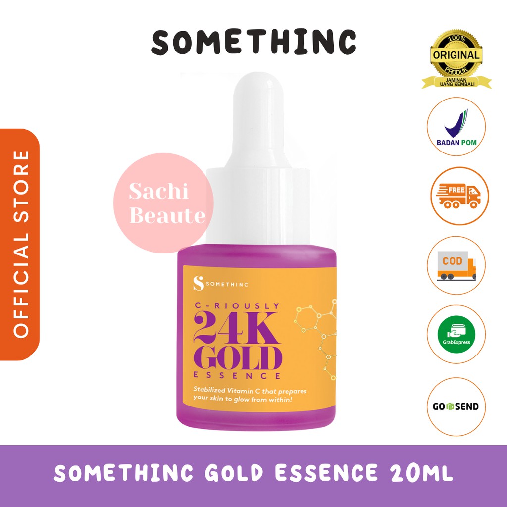 SOMETHINC CRIOUSLY 24K GOLD Essence 20ml 40ml