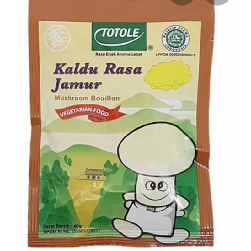 

TOTOLE KALDU JAMUR HALAL 80 GR SAYUR SEGAR PALEMBANG