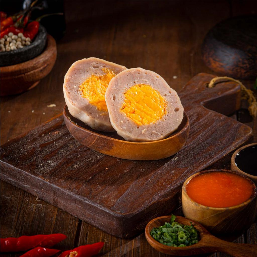

Frozen Pack Bakso Jumbo isi Telur Asin Bakso Mantan Pacar / baso Sapi