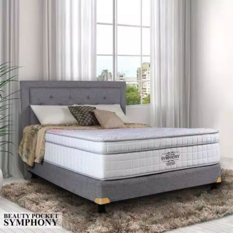 SPRING BED MURAH KASUR AIRLAND MATRAS MURAH BUSA MURAH KASUR MINIMALIS SPRING BED AIRLAND SYMPHONY S